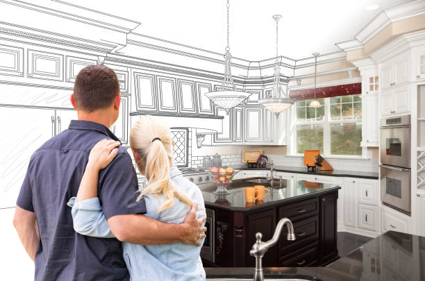 Custom kitchen cabinets installed in a Saint Bonifacius home